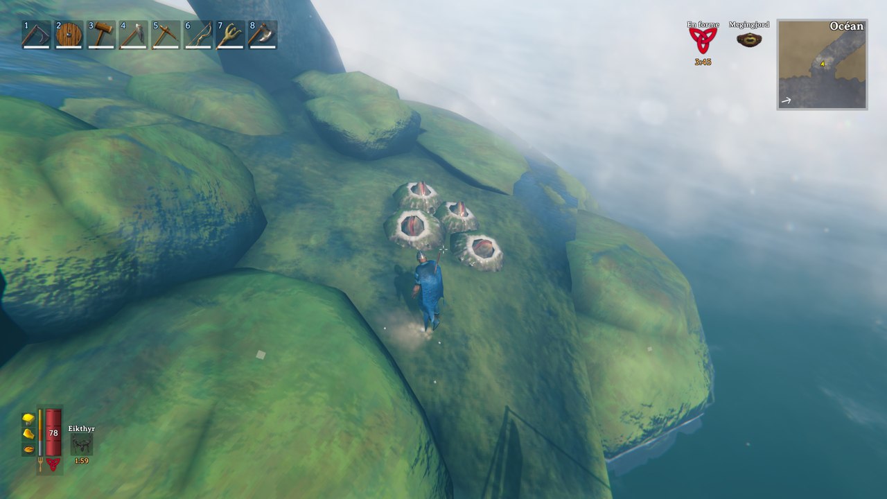 Kraken & Chitine Valheim : Comment obtenir le harpon, liste de craft... notre guide