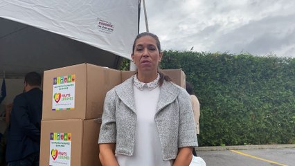 La présidente-directrice générale de l'AQDFL souligne la présence du gouvernement (Le Reflet - Guillaume Gervais)