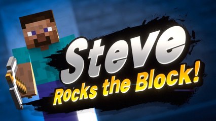 Super Smash Bros. Ultimate : Steve de Minecraft est le nouveau combattant !