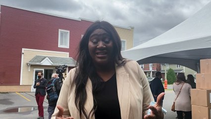 Mélissa Bédard s'exprime sur l'importance des fruits et légumes (Le Reflet - Guillaume Gervais)