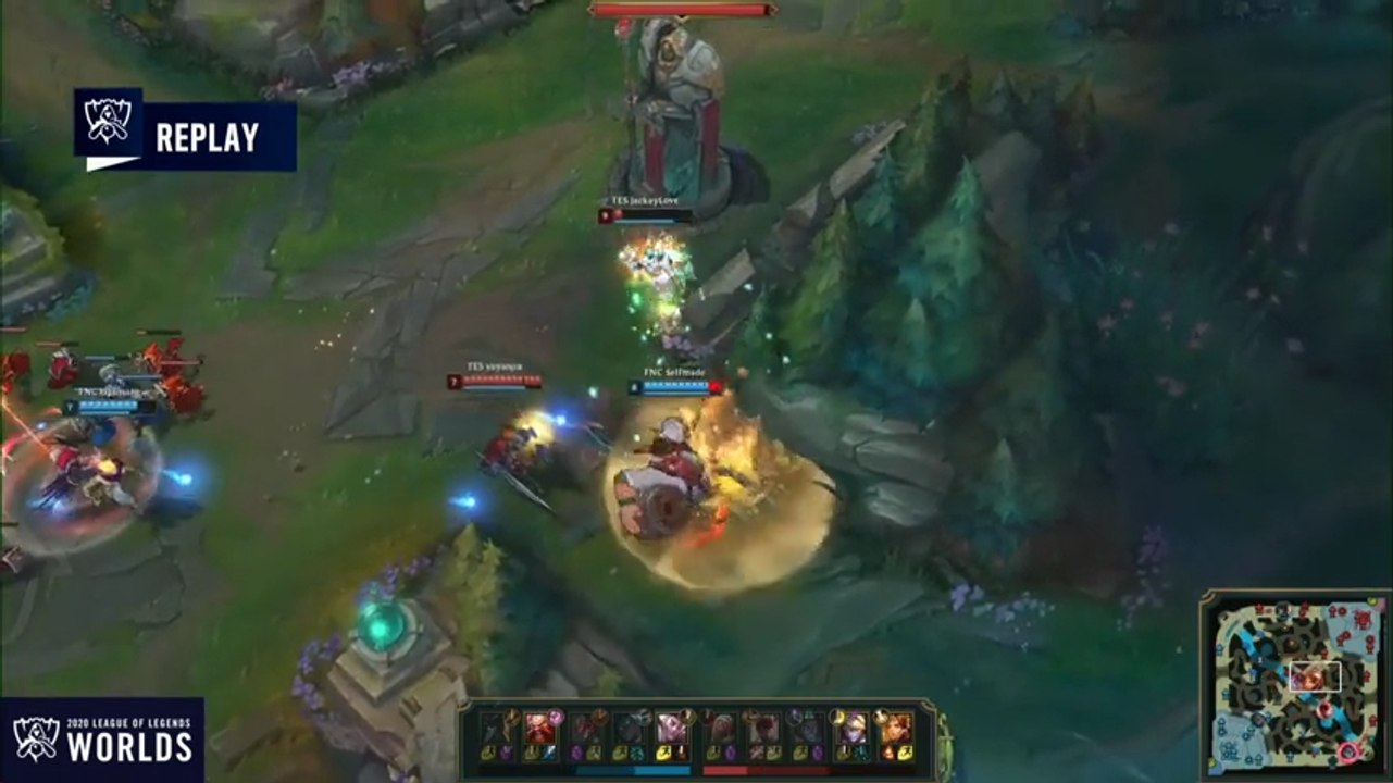 Recap du Jour 11 des Worlds 2020 de LoL : quart de finale Fnatic vs Top Esports