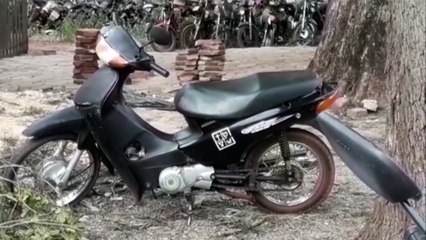 Honda Biz é recuperada pela Polícia Militar com adolescente de 14 anos