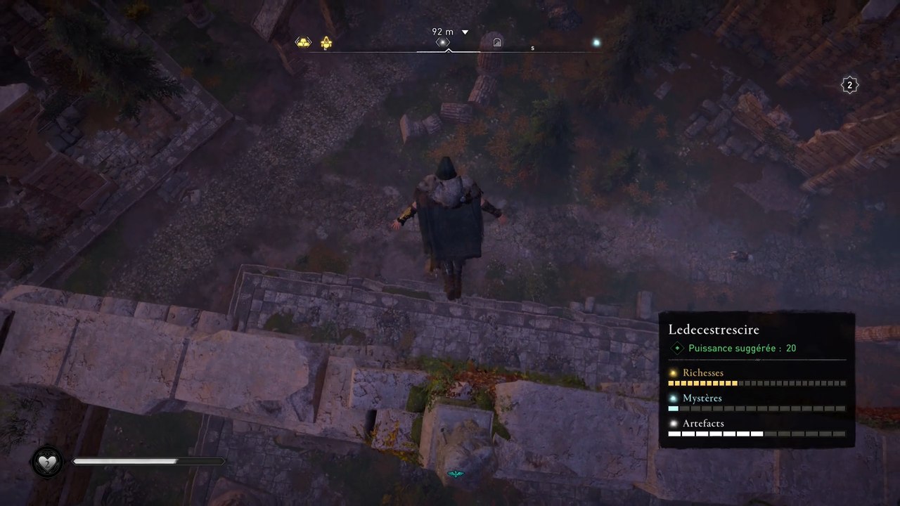 Soluce AC Valhalla, Ledecestrescire : Position...