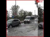 أمطار غزيرة تُغرق مدينة «أرناؤوط كوي» التركية