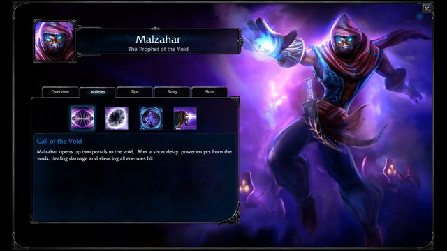 Tous les skins de Malzahar