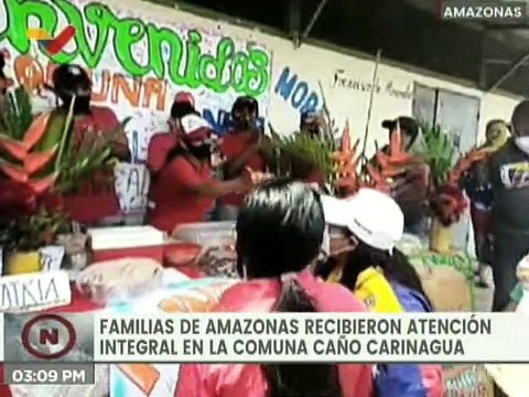 Amazonas l Familias de La Comuna Caño Carinagua recibieron atención integral