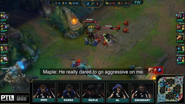 LoL : l'équipe LPL Li-Ning Gaming (LNG) se sépare de son midlaneur taïwanais Maple