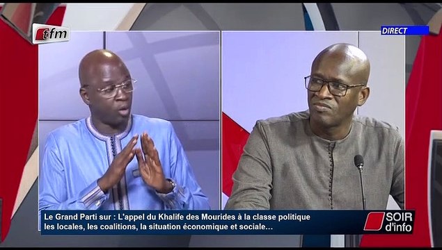 SOIR D'INFO - Wolof - Pr : Abdoulaye Der - Invité : Serigne Fallou Gaye - 28 Septembre 2021