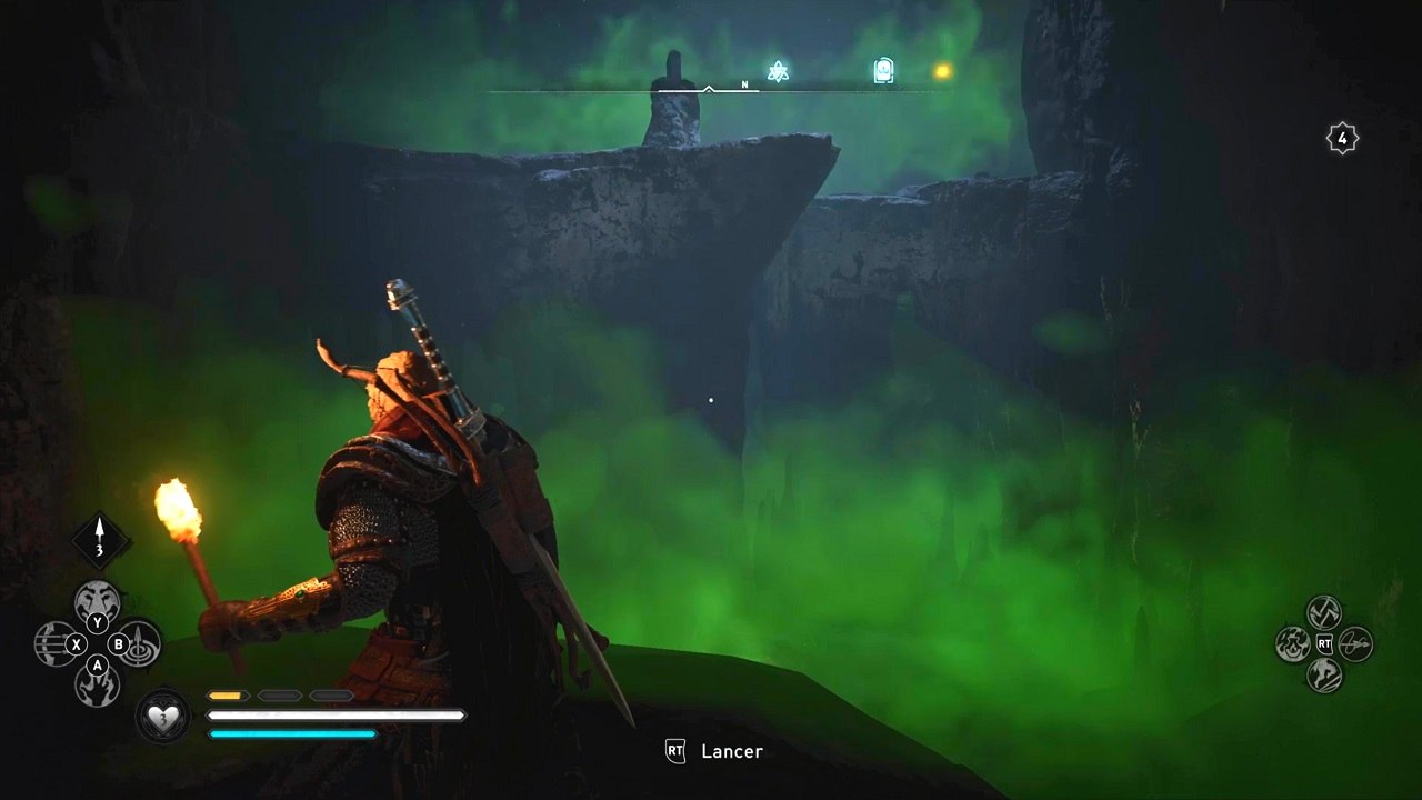 Caverne au Lichen Rouge, soluce AC Valhalla : Récupérer la tablette, quête épée Excalibur
