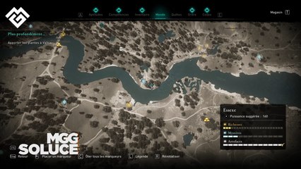 AC Valhalla : Soluce de la carte au trésor de Essexe