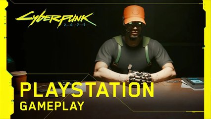 Gameplay de Cyberpunk 2077 sur PS4 & PS5