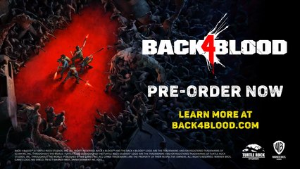 Game Awards, BACK4BLOOD : trailer de présentation et date de sortie
