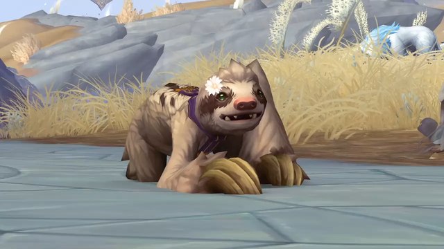 WoW : La mascotte caritative Daisy le Paresseux est disponible gratuitement