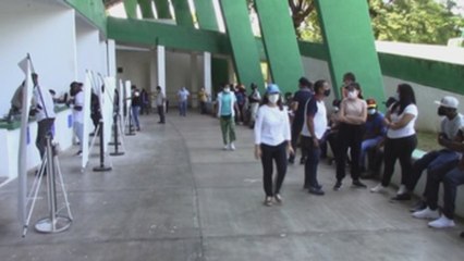 Habilitan un estadio para atender con celeridad solicitudes de refugio en el sur de México