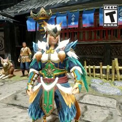 Personnages de Monster Hunter Rise, chouette, Hinoa