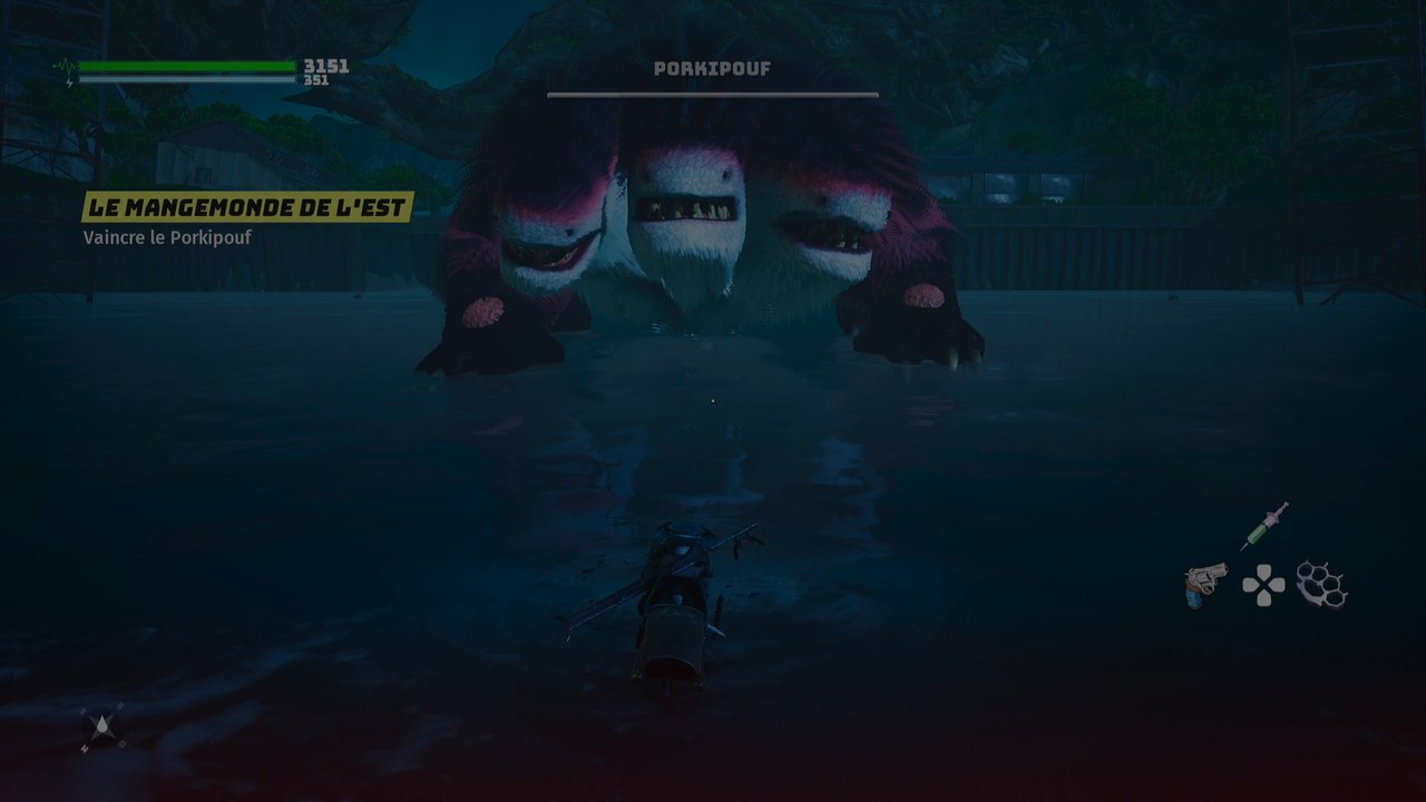 Porkipouf Biomutant : comment vaincre le Boss Mangemonde ?