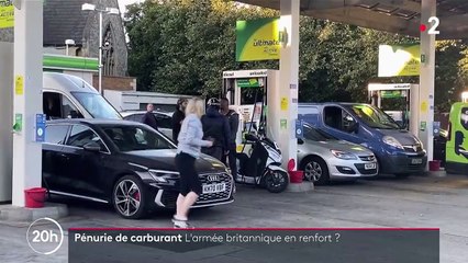 Royaume-Uni : l'armée en renfort pour faire face à la pénurie de carburant