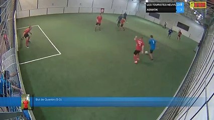 But de Quentin (5-3) - LES TOURISTES NEUVILLOIS Vs ASMATIK - 28/09/21 21:00 - LIGUE 4