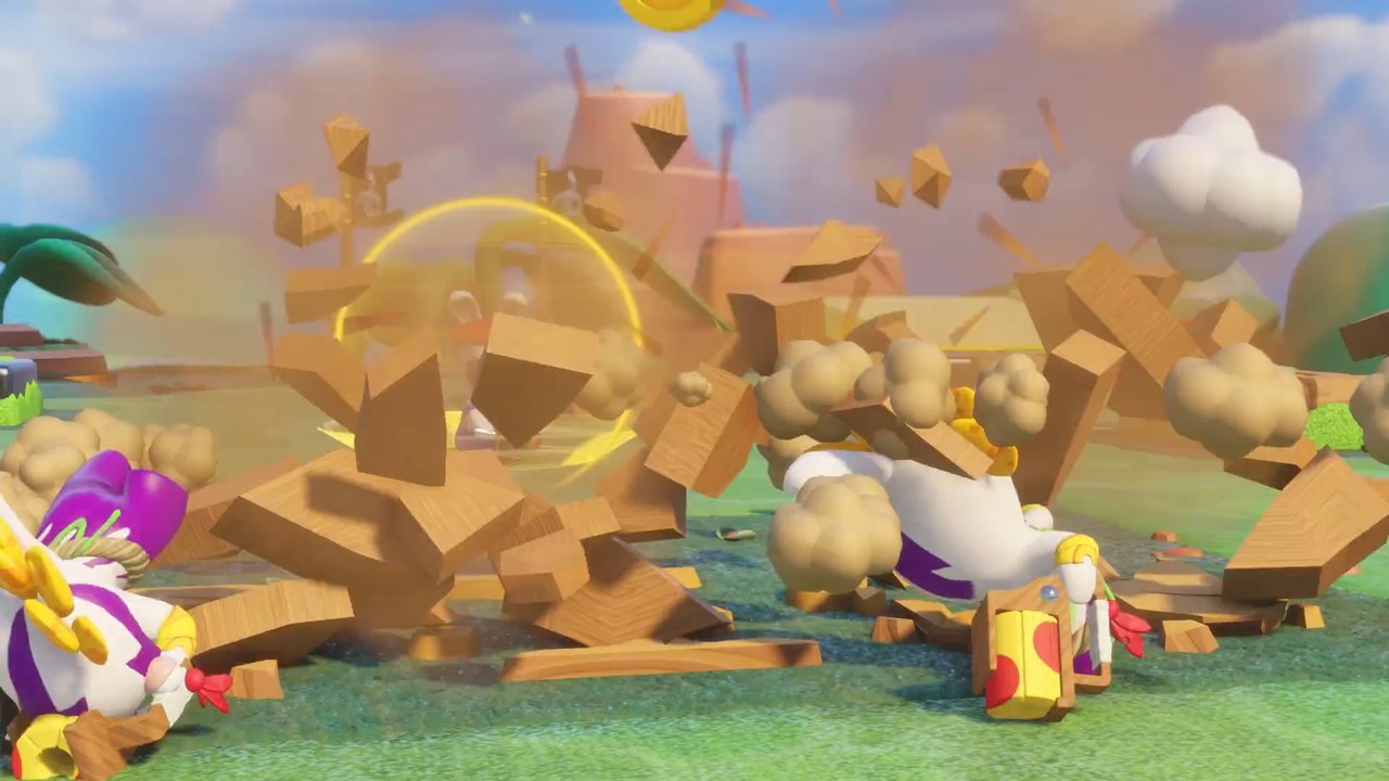 E3 2021 : Nintendo dévoile Mario + The Lapins Crétins Sparks of Hope un peu trop tôt