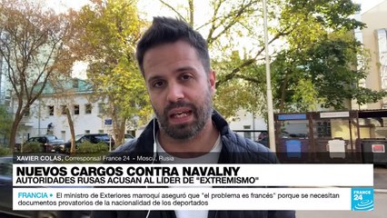 Descargar video: Informe desde Moscú: autoridades rusas acusan a Alexei Navalny de extremismo