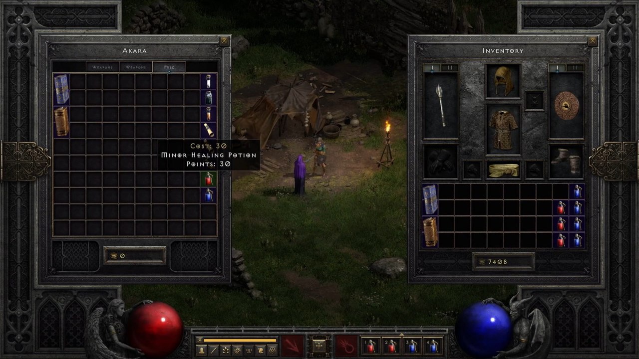 Diablo 2 Resurrected : Extraits de gameplay des combats et de l'interface