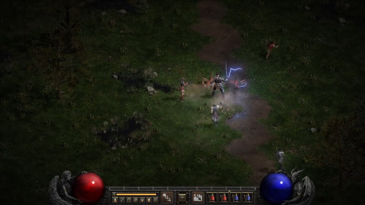 Diablo 2 Resurrected : Extraits de gameplay des combats et de l'interface