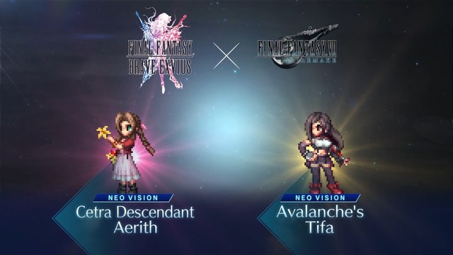 Nouvelle collaboration entre FF7 Remake et le jeu mobile FFBE
