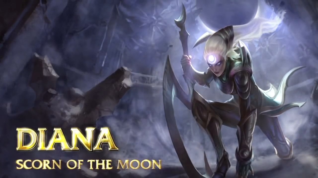 Diana, Mépris de la lune