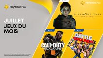 PS+ — A Plague Tale : Innocence, CoD : Black Ops IIII et WWE 2K Battlegrounds sur vos PS4 et PS5