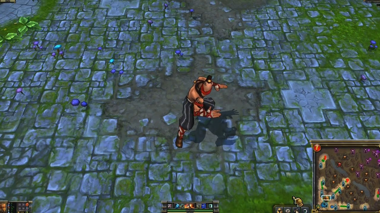 Lee Sin, Moine aveugle