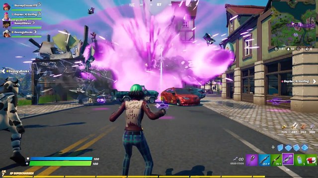 Fortnite : Danser sur une soucoupe aspiratrice ou en tant que passager d'une soucoupe, défi saison 7