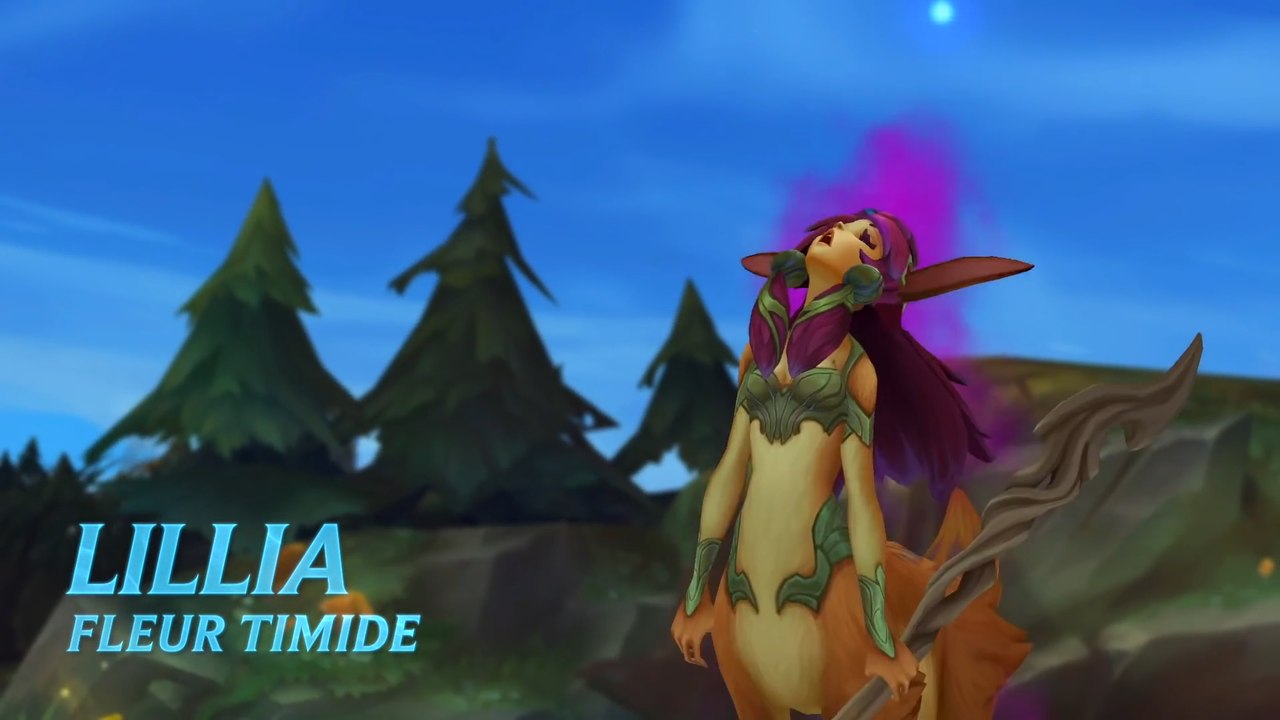Lillia, Fleur timide