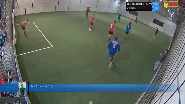 But de Sammy (3-2) - LES TOURISTES NEUVILLOIS Vs ASMATIK - 28/09/21 21:00 - LIGUE 4