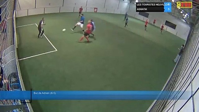 But de Adrien (6-5) - LES TOURISTES NEUVILLOIS Vs ASMATIK - 28/09/21 21:00 - LIGUE 4