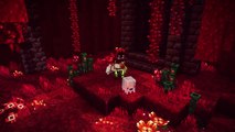 Minecraft caves and cliffs snapshot 21w13a : Les chèvres ont été ajoutées à la version java !