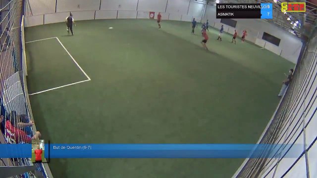 But de Quentin (9-7) - LES TOURISTES NEUVILLOIS Vs ASMATIK - 28/09/21 21:00 - LIGUE 4