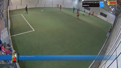 But de Quentin (9-7) - LES TOURISTES NEUVILLOIS Vs ASMATIK - 28/09/21 21:00 - LIGUE 4
