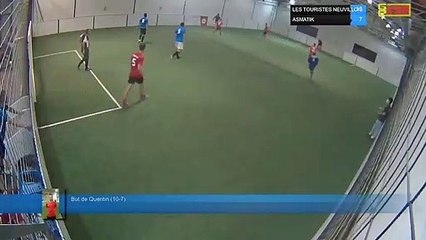 But de Quentin (10-7) - LES TOURISTES NEUVILLOIS Vs ASMATIK - 28/09/21 21:00 - LIGUE 4