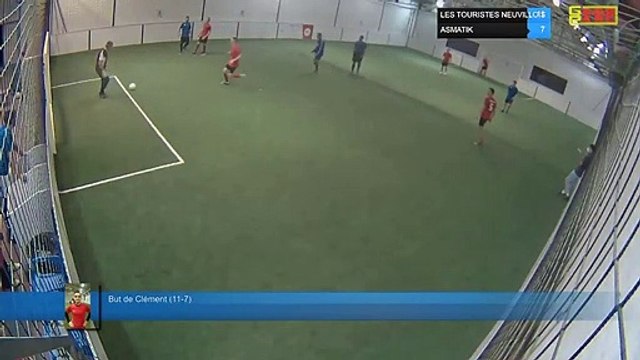 But de Clément (11-7) - LES TOURISTES NEUVILLOIS Vs ASMATIK - 28/09/21 21:00 - LIGUE 4