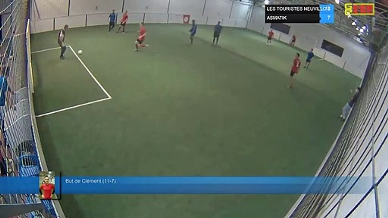 But de Clément (11-7) - LES TOURISTES NEUVILLOIS Vs ASMATIK - 28/09/21 21:00 - LIGUE 4