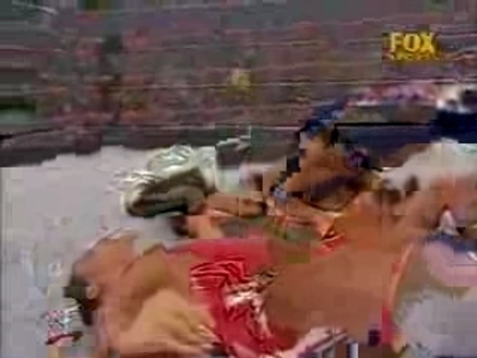The Rock Vs Kurt Angle Vs Chris Jericho - 12/24/01 2/2