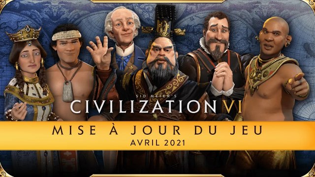 Civilization 6 : patch d'avril 2021 disponible & notes de mise à jour