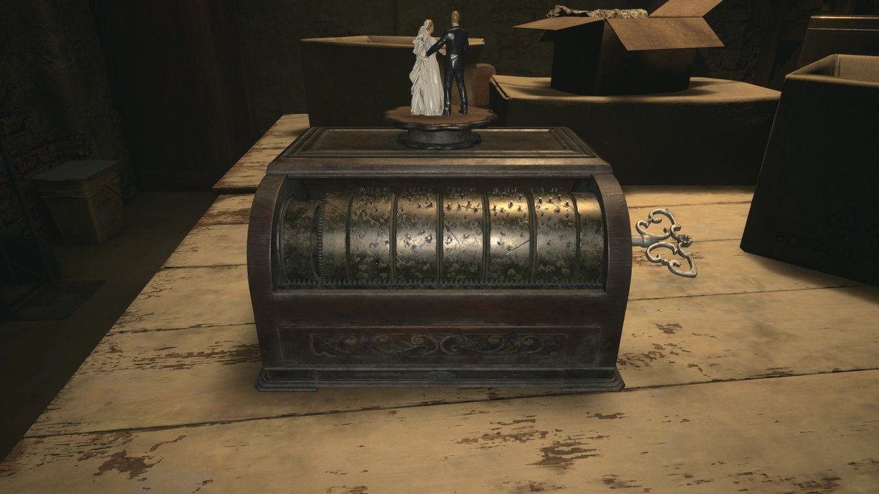 Boite à musique Resident Evil Village, Maison Beneviento : Solution de l'énigme