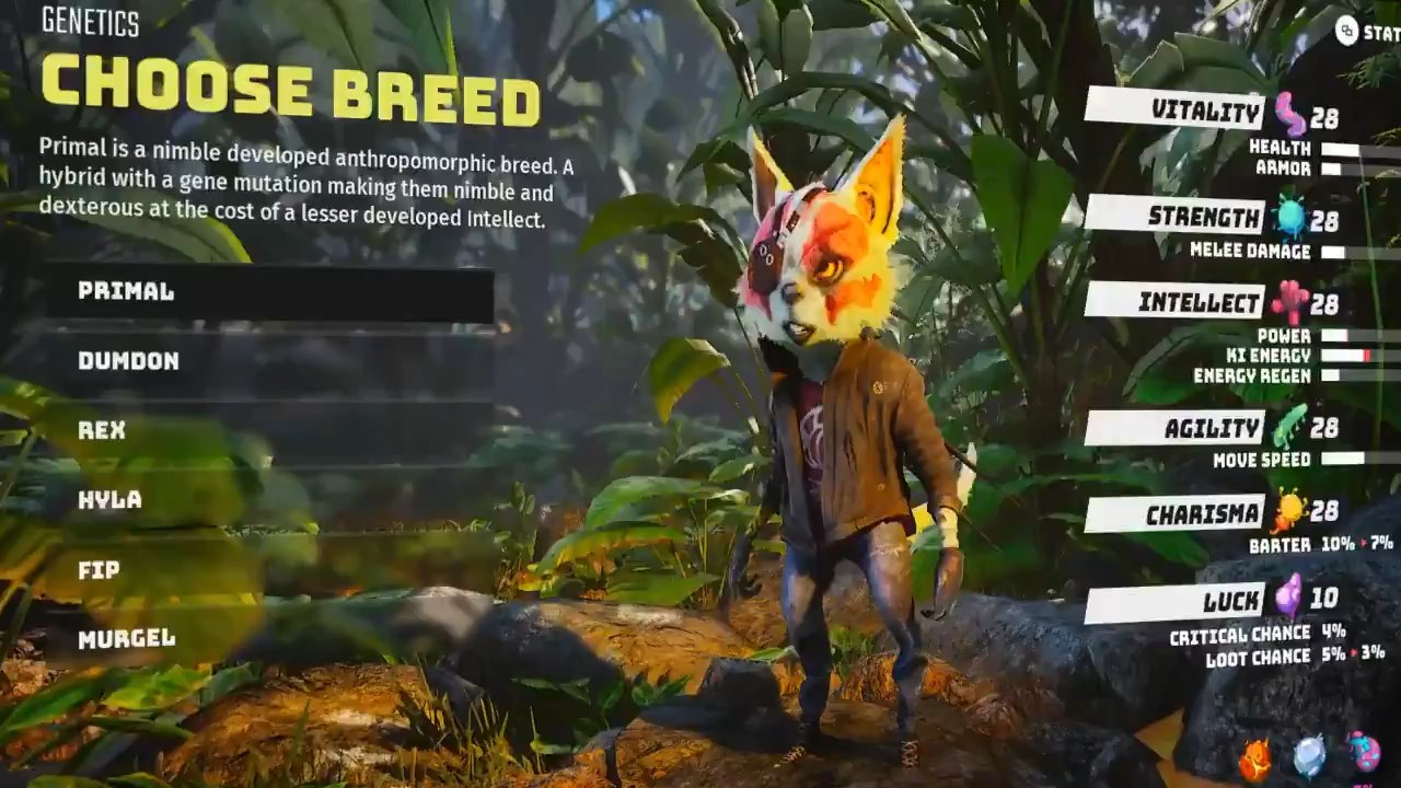 Biomutant : Choisir sa race, son apparence et s...