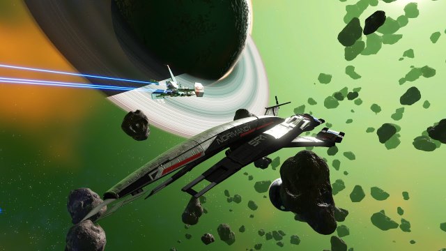 Le Normandy de Mass Effect disponible dans No Man's Sky