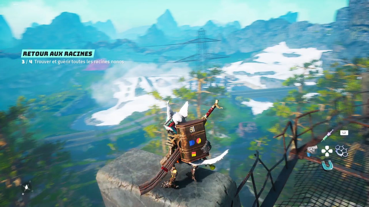 Comment planer dans Biomutant ?