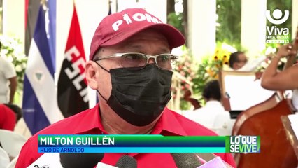Merecido homenaje al pintor de la patria libre Arnoldo Guillén