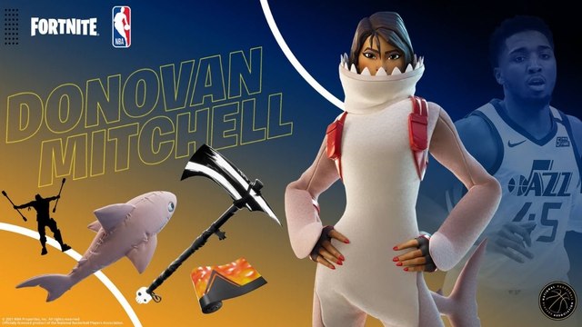 Fortnite : le pack de Casier de Donovan Mitchell dans la boutique du 26 mai 2021