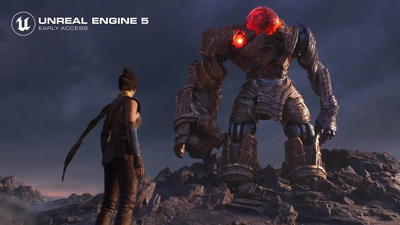 Epic présente une démo de l'Unreal Engine 5 et...