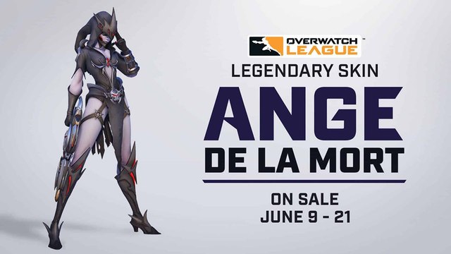 Overwatch : Fatale Ange de la Mort, nouveau skin de l'OWL
